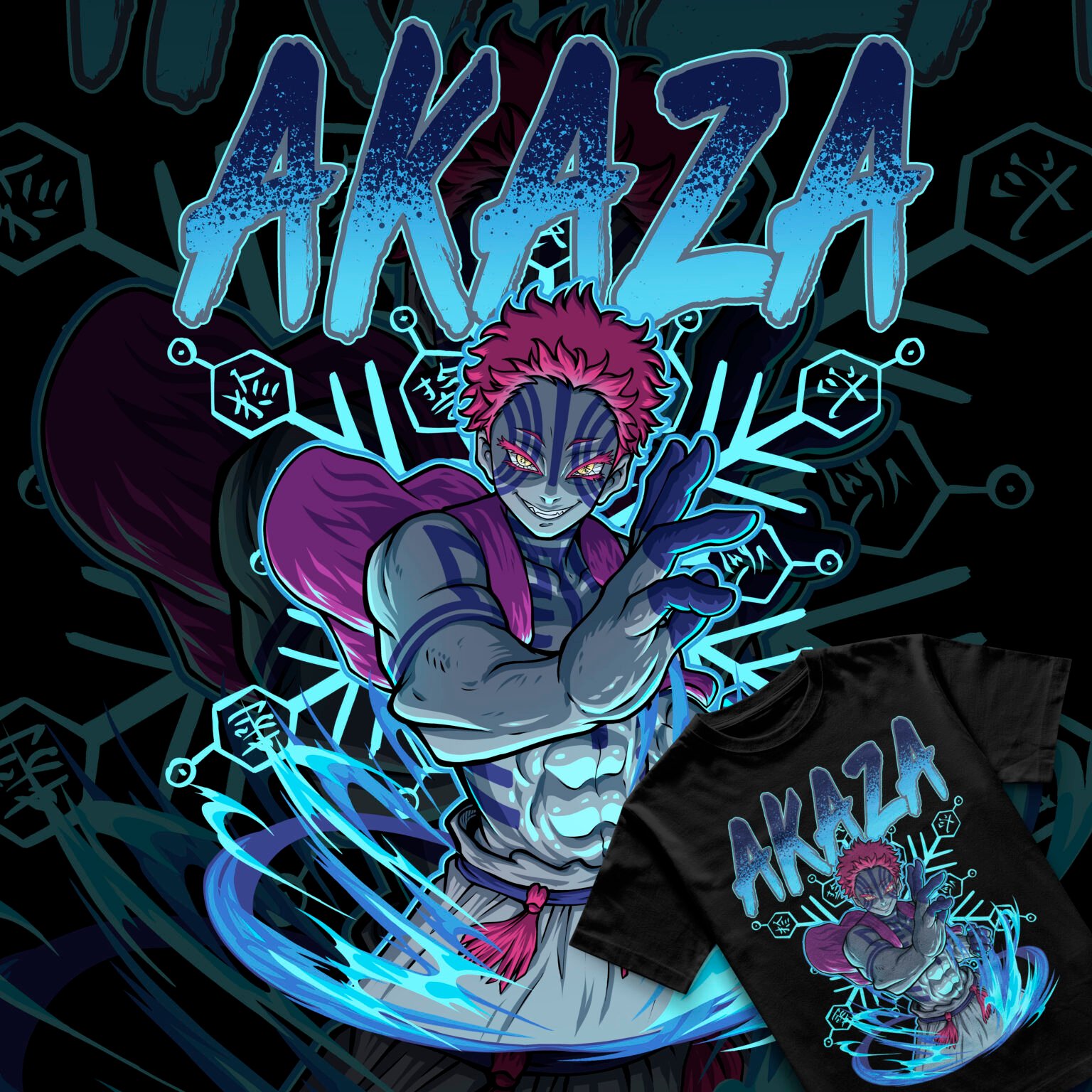 akaza, demon slayer