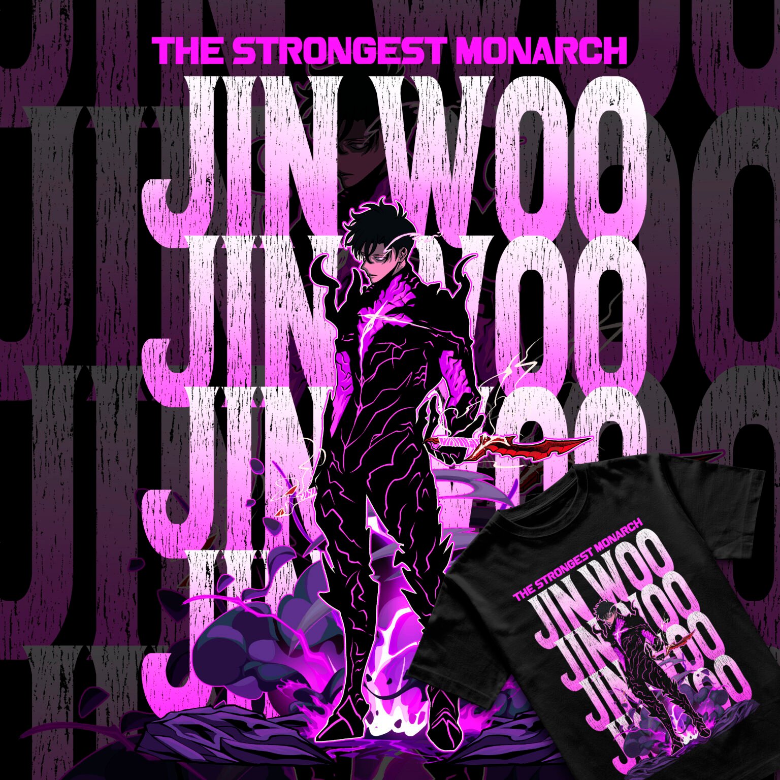 solo leveling Tshirt design