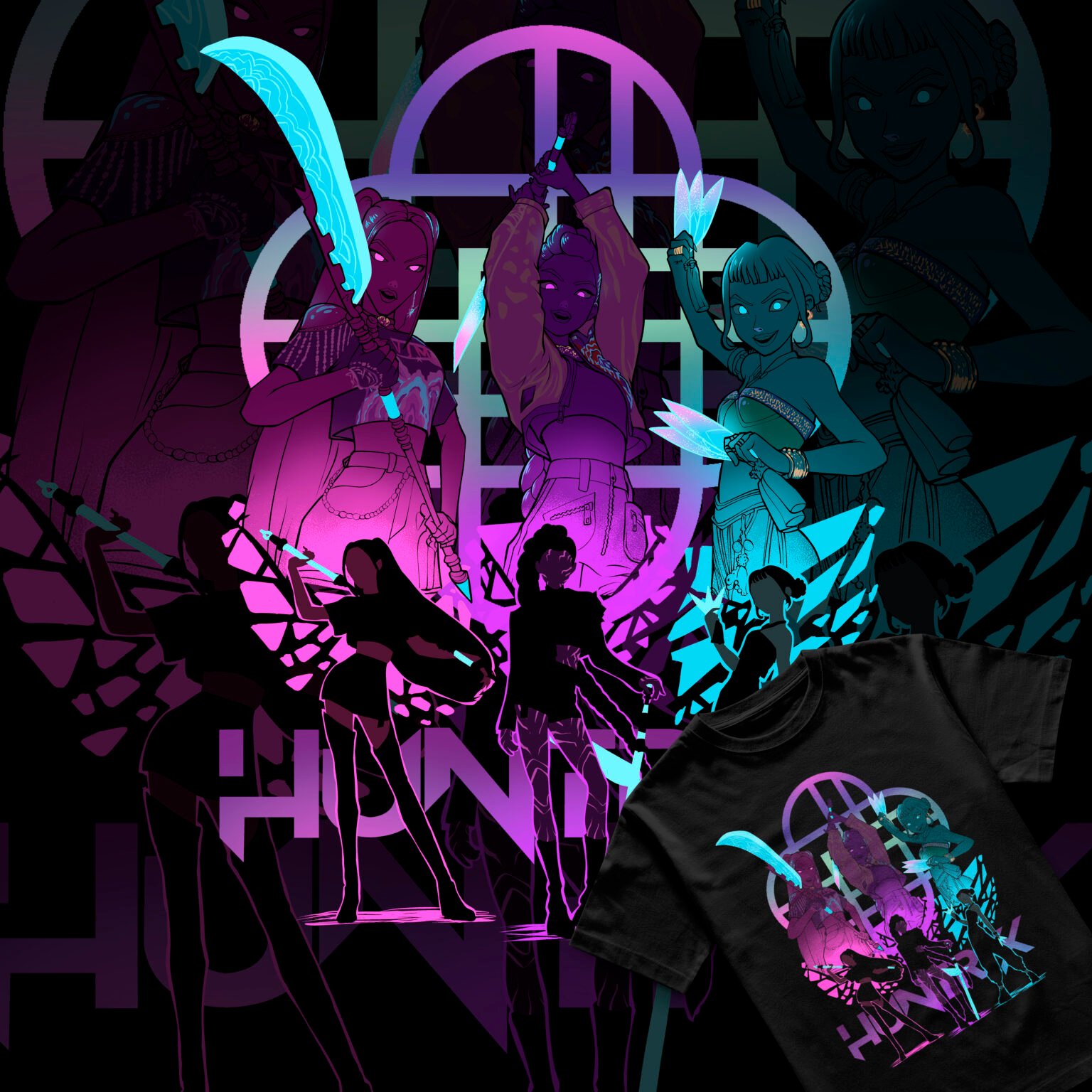 kpop demon hunter, huntrx